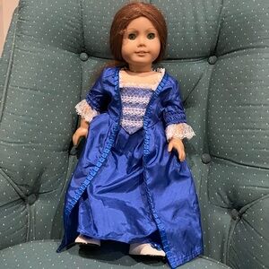 American Girl Felicity Holiday Gown